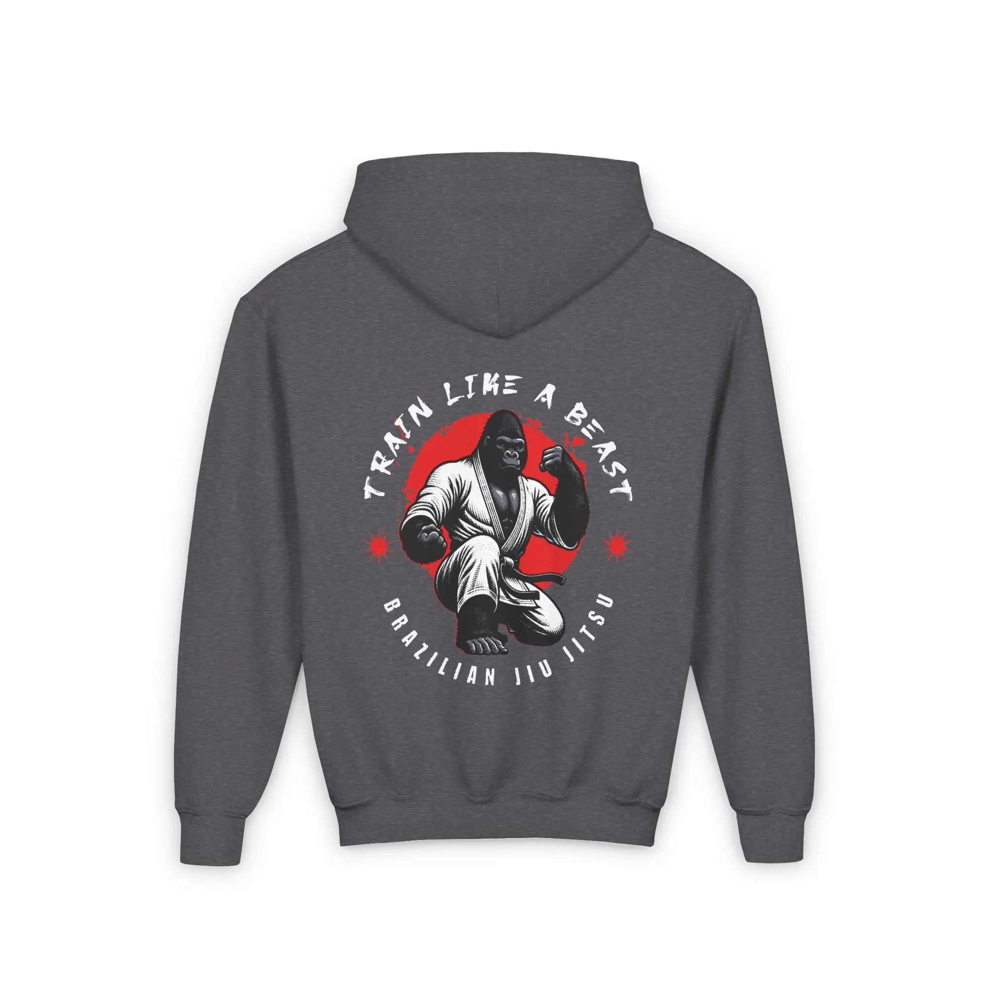 Youth Train Like A Beast Kids Hoodie