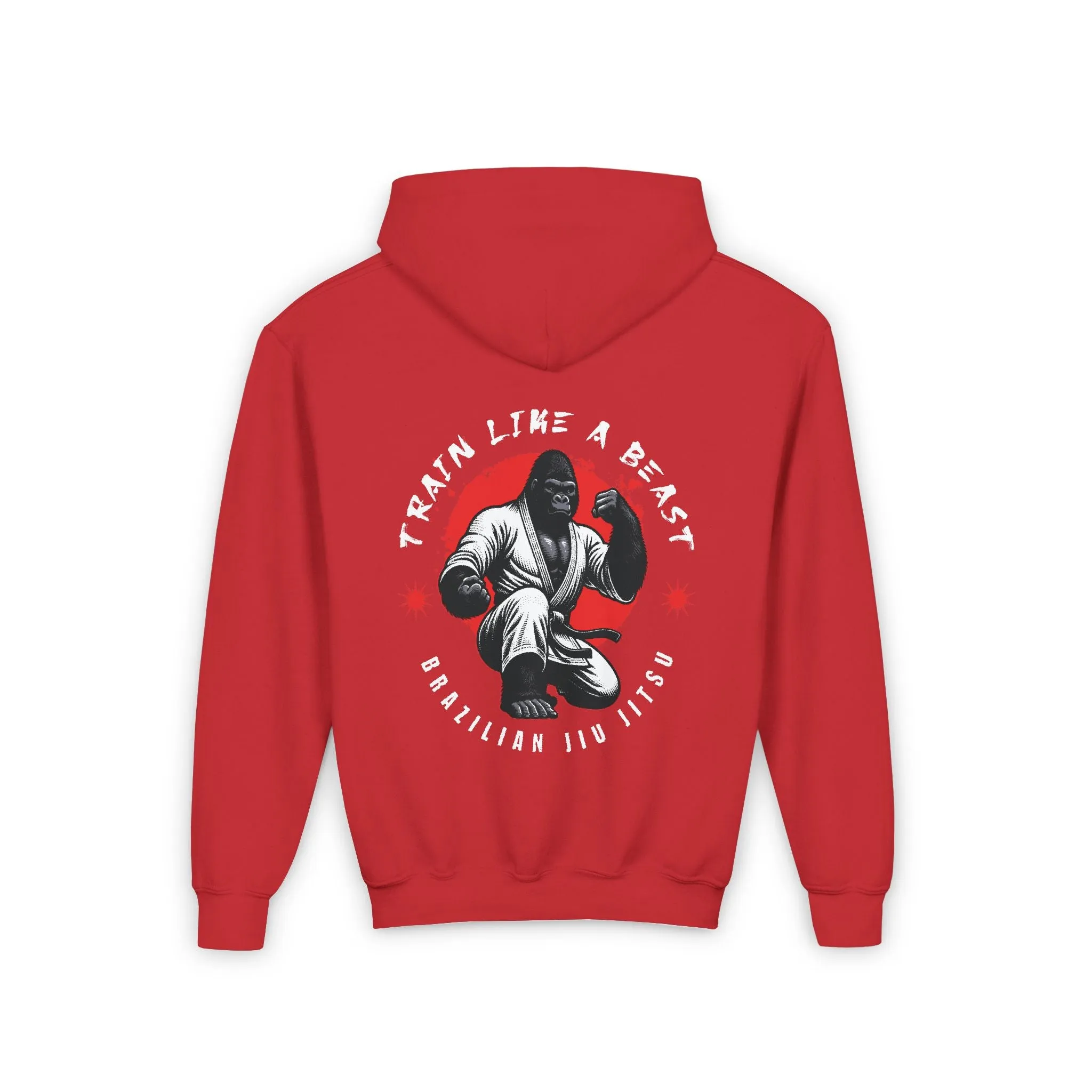 Youth Train Like A Beast Kids Hoodie